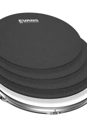 Tout juste arrivé | Evans SO0244 - SoundOff Sourdine Batterie Set Fusion 10 12 14 14