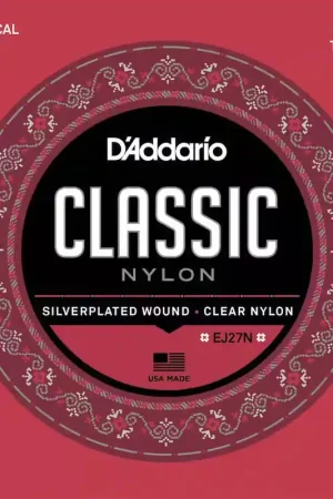 Super offre - D'addario And Co EJ27n Classic Nylon Tirant Normal