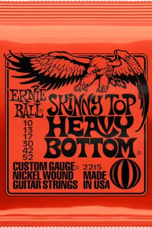 Commandez maintenant | Ernie Ball 2215 Skinny Top Heavy Bottom 10-52