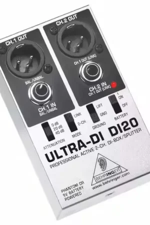 Behringer Di 20 Boite Di Separateur - Expédition rapide