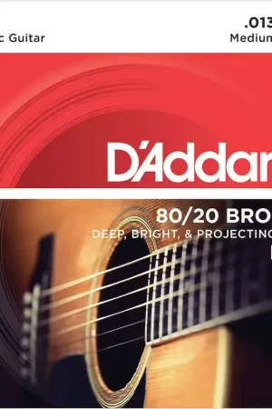 D'addario And Co EJ12 80/20 Bronze Medium 13-56 - Dépêchez-vous