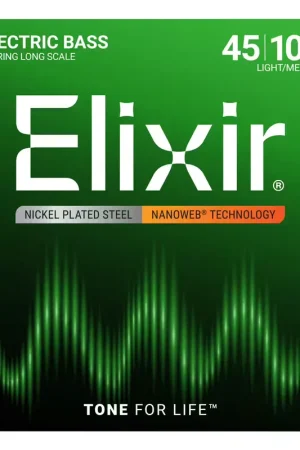 Disponible maintenant - Elixir 14077 Nanoweb Basse Long Scale 45-105