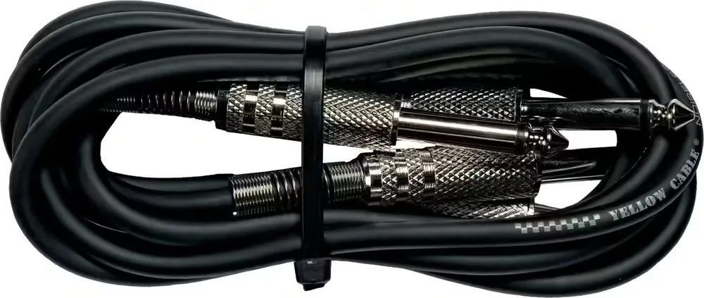 Yellow Cable Cordon 2 Cordons Patch Jack Jack 1 M - Lot de 2 - Préféré des clients