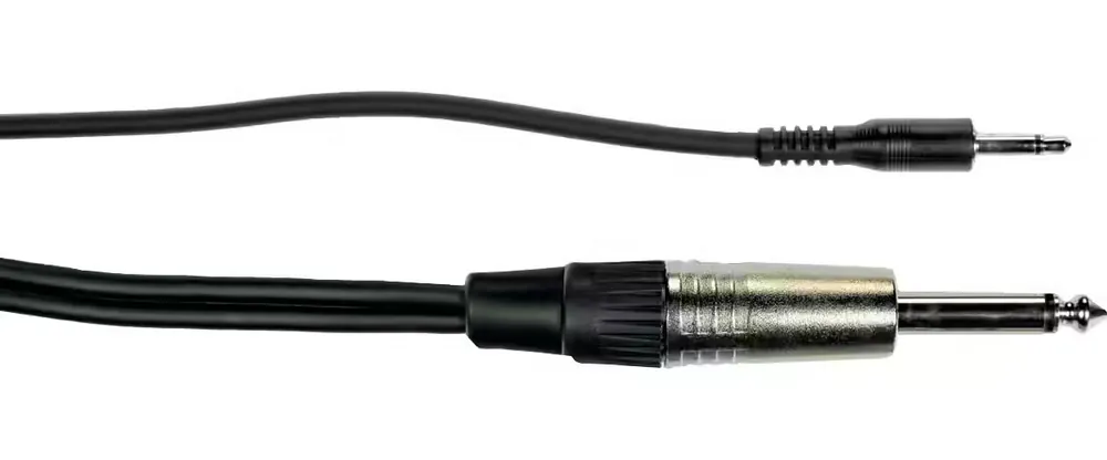 Nouveau chez nous | Yellow Cable Cordon Jack Mono 3,5 Mm Jack Mono 3 M