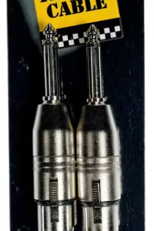 Remise - Yellow Cable Adaptateur Jack M 6.35/XLR Fem. X2