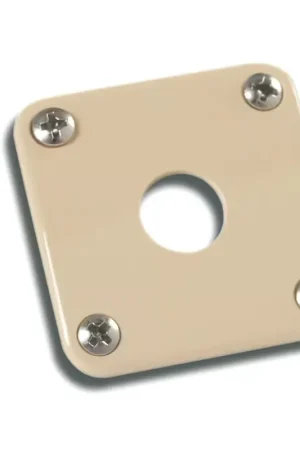 Gibson Accessories Pièces Detachees Plastic Jack Plate Cream - Réduction spéciale