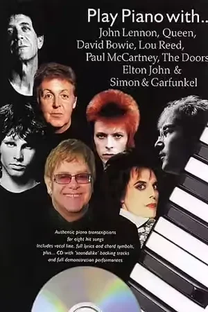 Wise Publications PLAY PIANO WITH JOHN LENNON QUEEN DAVID BOWIE PAUL MCCARTNEY THE DOORS ELTON JOHN... - Haute qualité