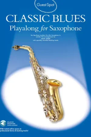 Top des ventes | Wise Publications Guest Spot Classic Blues Sax Alto Audio