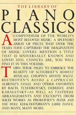 Wise Publications Library of Piano Classics - Qualité supérieure