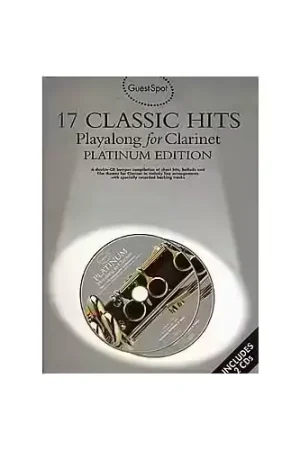 Wise Publications Guest Spot 17 Classic Hits Platinium Clarinet Audio En Ligne | Dépêchez-vous