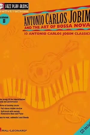 Promotion | Hal Leonard Jazz Play Along :antonio Carlos Jobim Vol 8 Pour Vents