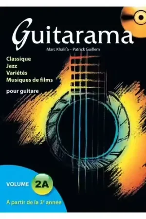 Remise supplémentaire | Hit Diffusion Guillem P. - Guitarama Vol. 2a + CD