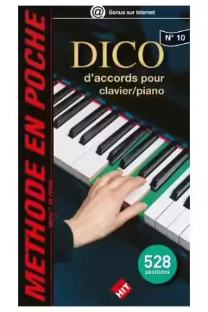 Préféré des clients - Hit Diffusion Dico D'accords Pour Clavier/piano N°10