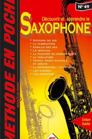 Hit Diffusion Méthode En Poche 49 Saxophone - Direct usine