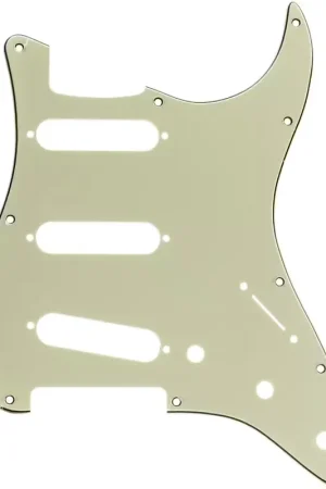 Tout juste arrivé - Fender Pickguard Strat SSS Mint Green