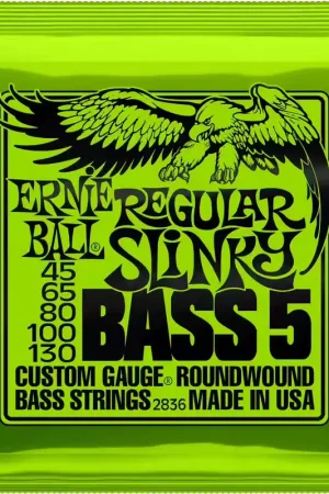 Qualité supérieure | Ernie Ball 2836 Regular Slinky Bass 45-130