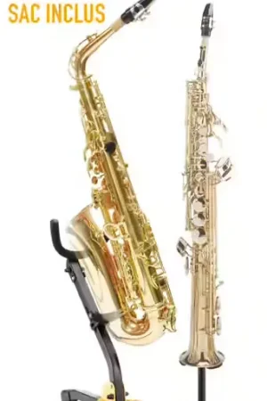 Hercules Stands Stands Stand Double De Sax Alto/ténor & Soprano | Remise supplémentaire