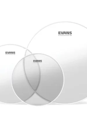 Evans ETP-G2CLR-F - Pack Peaux G2 10/12/14 Transparente Fusion | Stock presque épuisé