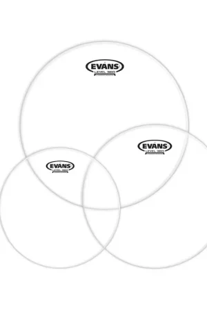 Evans ETP-G1CLR-F Pack Peaux G1 10/12/14 Transparente Fusion - Nouveauté