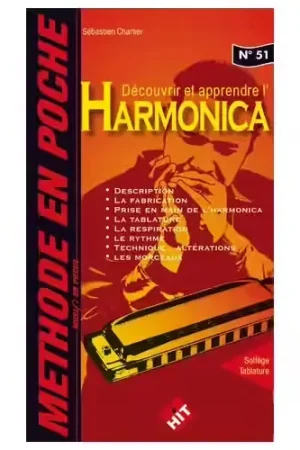 Hit Diffusion Découvrir et Apprendre L'harmonica N°51 - Très apprécié des clients