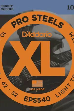D'addario And Co EPS540 Pro Steels Light Top/heavy Bottom 10-52 | Promo exceptionnelle