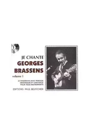 Paul Beuscher Publications Brassens Georges - Je Chante Brassens - Nouveau lancement