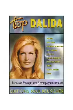 Achetez maintenant | Paul Beuscher Publications Dalida - Top Dalida - PVG