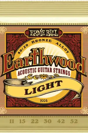 Ernie Ball 2004 Earthwood 80/20 Bronze Light 11-52 - Affaire à saisir