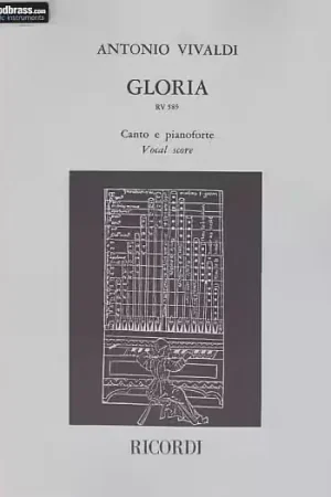 Promo exceptionnelle - Ricordi Vivaldi Antonio - Gloria - Chant / Piano