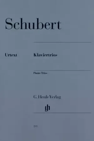 Promo exceptionnelle | Henle Verlag Schubert F. - Piano Trios