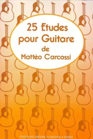 Haute qualité | Lemoine Carcassi Matteo - Etudes (25) Op.60 - Guitare