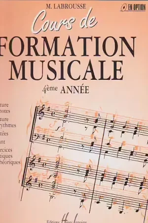 Qualité supérieure | Lemoine Labrousse Marguerite - Cours De Formation Musicale Vol.4