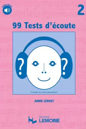 Lemoine 99 Tests D'Écoute Vol.2 - Ledout | Prix réduit