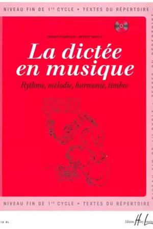 Lemoine Chepelov P. / Menut B. - La Dictee En Musique Vol.3 + CD - Fin Du 1er Cycle - Top des ventes