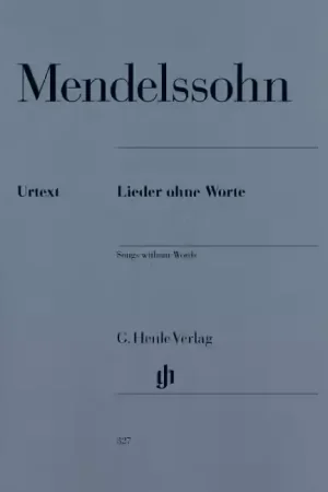 Henle Verlag Mendelssohn B F. - Songs Without Words | Ne manquez pas cette offre