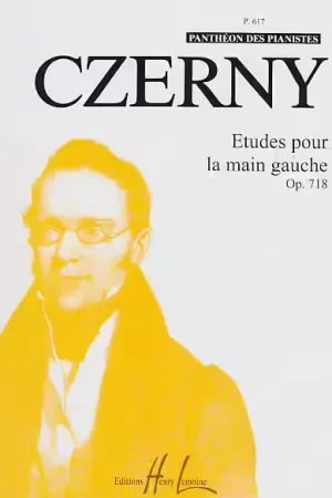 Lemoine Czerny - Etudes Main Gauche Op.718 - Piano | Satisfait ou remboursé
