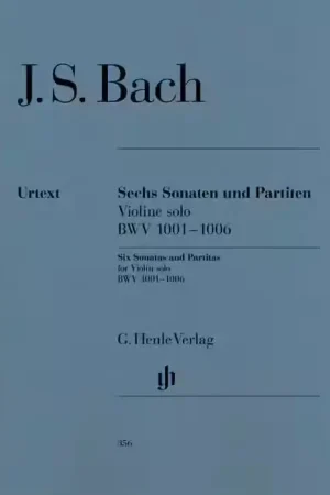 Réduction | Henle Verlag Bach J.S. - Sonatas And Partitas BWV 1001-1006 For Violin Solo (notated And Annotated Version)