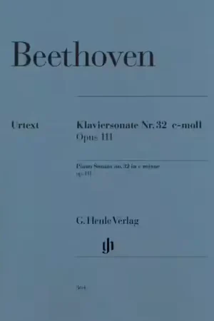 Henle Verlag Beethoven L.V. - Piano Sonata No. 32 C Minor Op. 111 - Paiement sécurisé