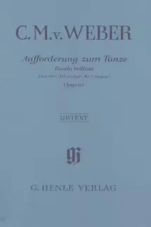Achetez dès maintenant | Henle Verlag WEBER C.M.V. - INVITATION TO THE DANCE D FLAT MAJOR OP. 65 - PIANO