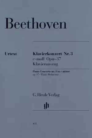 Excellente qualité - Henle Verlag Beethoven L.V. - Concerto For Piano And Orchestra No. 3 C Minor Op. 37