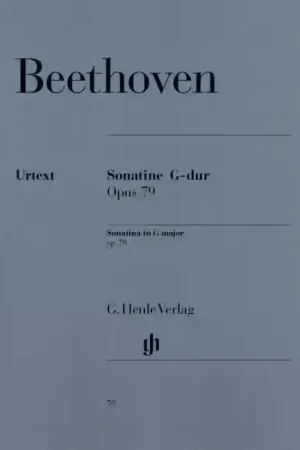 Best-seller | Henle Verlag Beethoven L.V. - Sonatina For Piano G Major Op. 79 - Piano