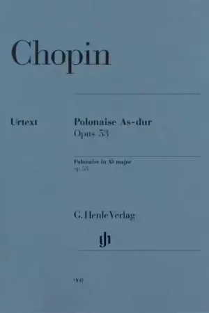 Nouveau en boutique | Henle Verlag Chopin - Polonaise Op. 53 - Piano