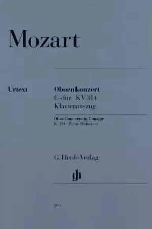 Promo exceptionnelle | Henle Verlag Mozart W.a. - Concerto For Oboe And Orchestra C Major K. 314