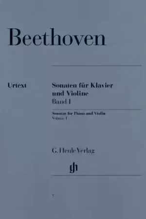 Meilleure vente | Henle Verlag Beethoven L.V. - Sonatas For Piano And Violin Volume I