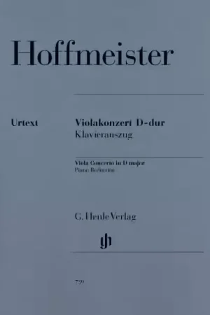 Retour facile - Henle Verlag Hoffmeister F.a. - Viola Concerto D Major