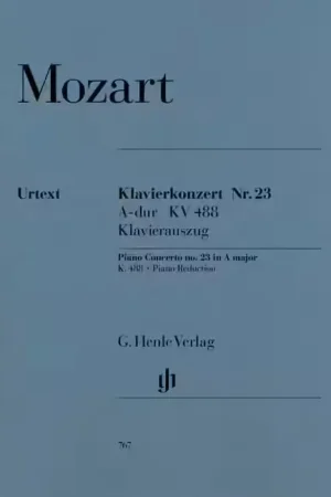 Qualité supérieure - Henle Verlag Mozart W.a. - Concerto For Piano And Orchestra A Major K. 488