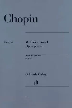 En stock | Henle Verlag Chopin - Valse Mi Mineur Op. Post. - Piano