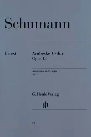 Henle Verlag Schumann - Arabesque En Ut Majeur Op. 18 - Piano - Retour gratuit