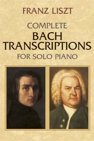 Excellente qualité | Dover Liszt F. - Complete Bach Transcriptions - Piano