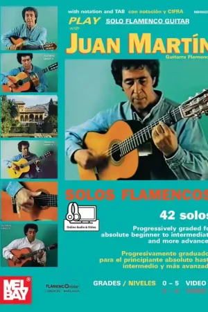 Mel Bay Juan Martin - Solos Flamencos (+ Audio En Ligne & ) - Meilleure vente